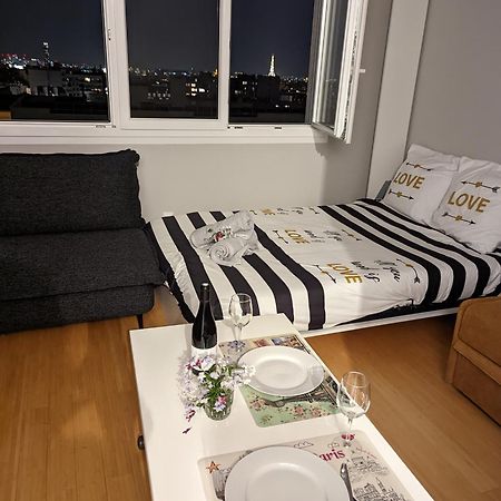 Charming Studio With Eiffel View Paris Eksteriør billede